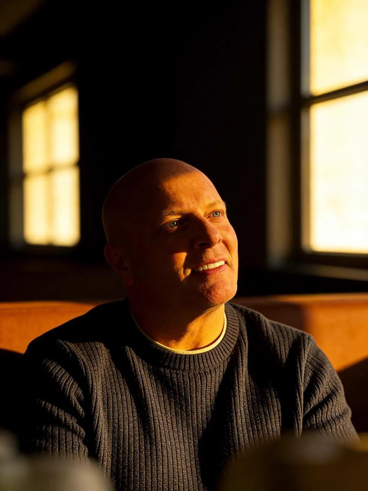 Jonathan Disley in a private interior